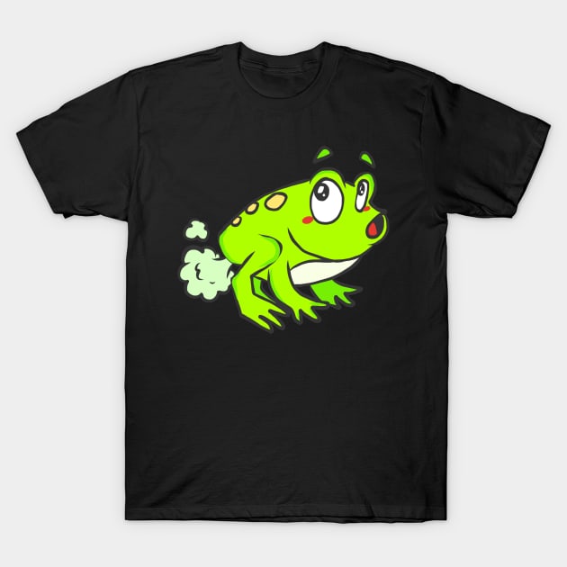 Frog Tadpole Toad Lurch Toad Froschlurch sweet T-Shirt by KK-Royal